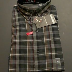 Brand new van heusen button down collared shirt
